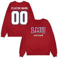 Unisex Cardinal Loyola Marymount Lions NIL Pick-A-Player Men's Soccer Sweatshirt