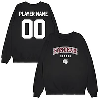 Unisex Black Fordham Rams NIL Pick-A-Player Men's Soccer Sweatshirt