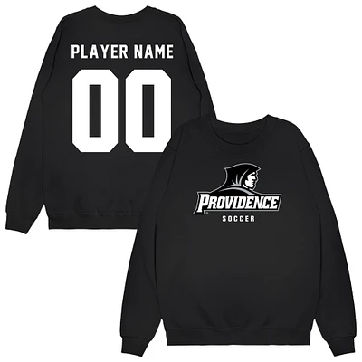 Unisex Black Providence Friars NIL Pick-A-Player Men's Soccer Sweatshirt
