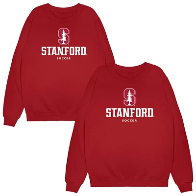 Unisex Cardinal Stanford NIL Pick-A-Player Men's Soccer Sweatshirt