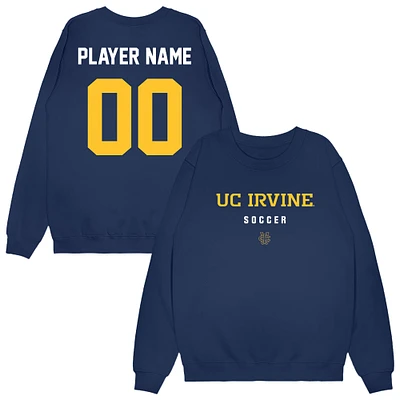 Unisex Navy UC Irvine Anteaters NIL Pick-A-Player Men's Soccer Sweatshirt