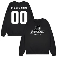 Unisex Black Providence Friars NIL Pick-A-Player Men's Lacrosse Sweatshirt