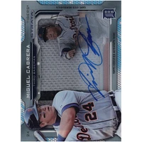 Miguel Cabrera Detroit Tigers Autographed 2014 Topps Series One Game Used Relic #SSA-MC #22/25 Card