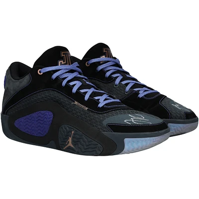 Jayson Tatum Boston Celtics Autographed Game-Used Black Jordan Brand Shoes vs. Atlanta Hawks on March 25, 2024