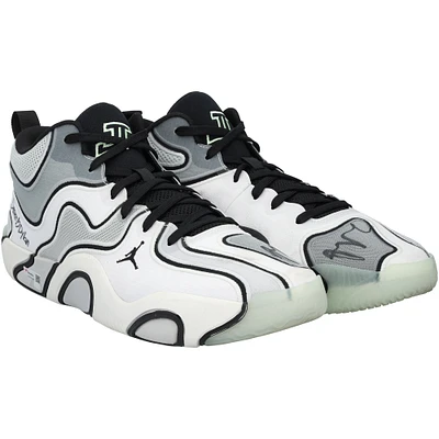 Jayson Tatum Boston Celtics Autographed Game-Used White Jordan Brand Shoes vs. Cleveland Cavaliers on December 1, 2024
