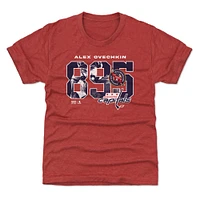 Youth 500 Level Alexander Ovechkin Washington Capitals NHL All-Time Leading Goal Scorer Overlay T-Shirt