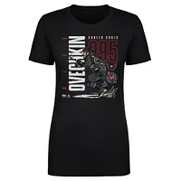 Women's 500 Level Alexander Ovechkin Black Washington Capitals NHL All-Time Leading Goal Scorer Throwback T-Shirt