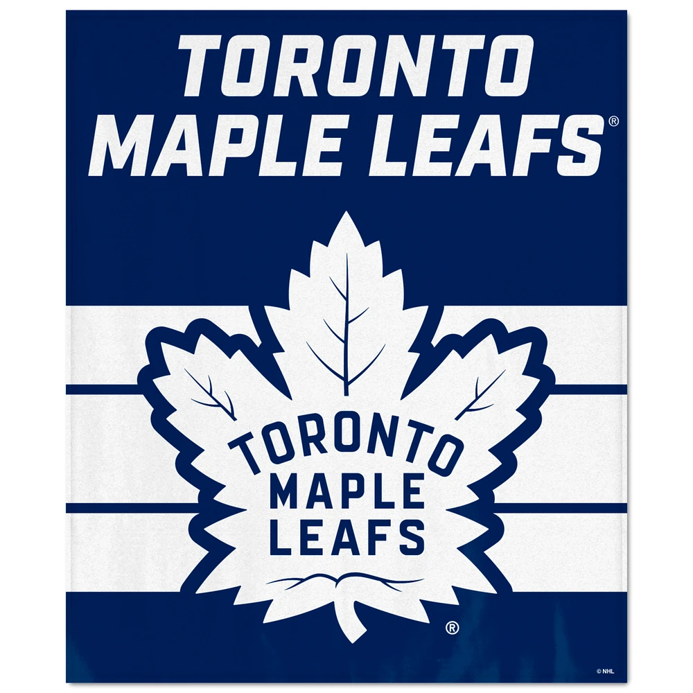WinCraft Toronto Maple Leafs Ultra Plush 50" x 60" Throw Blanket