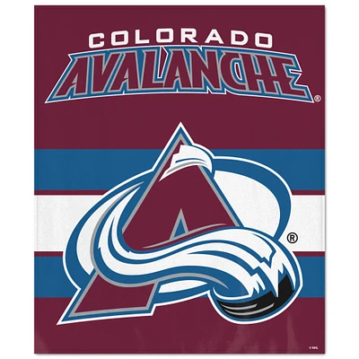 WinCraft Colorado Avalanche Ultra Plush 50" x 60" Throw Blanket