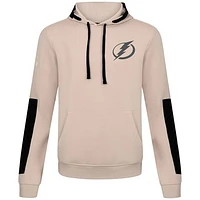 Men's Levelwear  Khaki Tampa Bay Lightning Bombay Response Pullover Hoodie