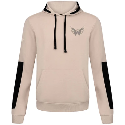 Men's Levelwear  Khaki Washington Capitals Bombay Response Pullover Hoodie