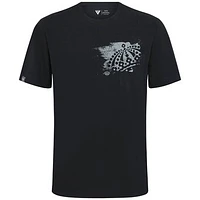 Men's Levelwear  Black Los Angeles Kings Focal Blasted T-Shirt