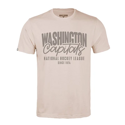 Men's Levelwear  Khaki Washington Capitals Richmond Response T-Shirt