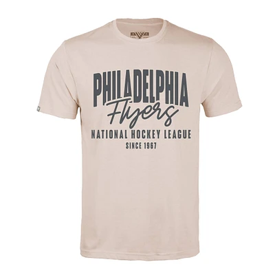 Men's Levelwear  Khaki Philadelphia Flyers Richmond Response T-Shirt
