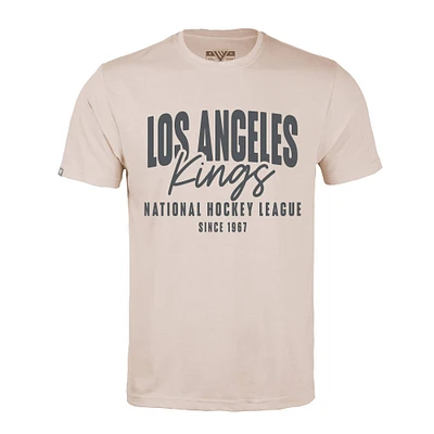 Men's Levelwear  Khaki Los Angeles Kings Richmond Response T-Shirt