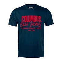 Men's Levelwear  Navy Columbus Blue Jackets Richmond Response T-Shirt