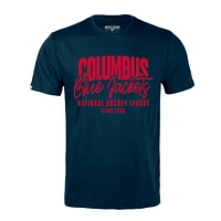 Men's Levelwear  Navy Columbus Blue Jackets Richmond Response T-Shirt