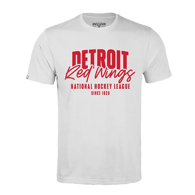 Men's Levelwear  White Detroit Red Wings Richmond Response T-Shirt