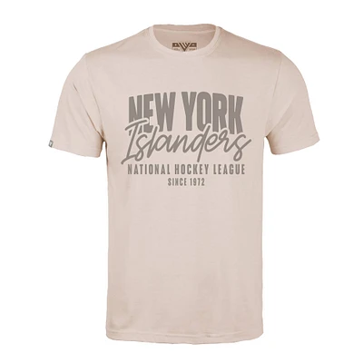 Men's Levelwear  Khaki New York Islanders Richmond Response T-Shirt