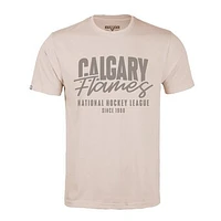 Men's Levelwear  Khaki Calgary Flames Richmond Response T-Shirt