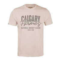 Men's Levelwear  Khaki Calgary Flames Richmond Response T-Shirt