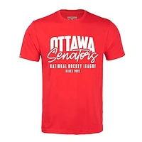 Men's Levelwear  Red Ottawa Senators Richmond Response T-Shirt