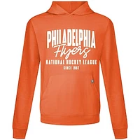 Men's Levelwear  Orange Philadelphia Flyers Relay Response Pullover Hoodie