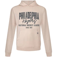 Men's Levelwear  Khaki Philadelphia Flyers Relay Response Pullover Hoodie