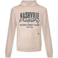 Men's Levelwear  Khaki Nashville Predators Relay Response Pullover Hoodie