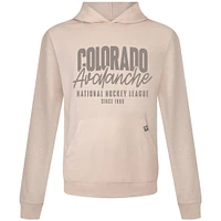 Men's Levelwear  Khaki Colorado Avalanche Relay Response Pullover Hoodie