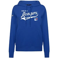 Women's Levelwear  Royal New York Rangers Adorn Glide Pullover Hoodie