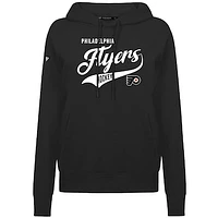 Women's Levelwear  Black Philadelphia Flyers Adorn Glide Pullover Hoodie