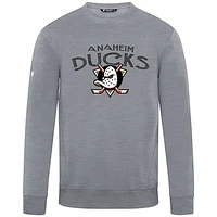 Men's Levelwear  Gray Anaheim Ducks Zane Mission Sweatshirt