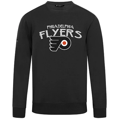 Men's Levelwear  Black Philadelphia Flyers Zane Mission Sweatshirt