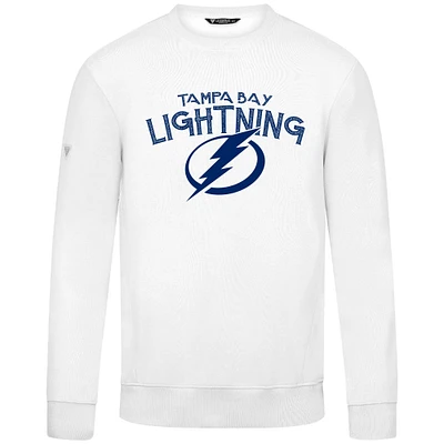 Men's Levelwear  White Tampa Bay Lightning Zane Mission Sweatshirt