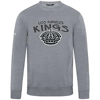 Men's Levelwear  Gray Los Angeles Kings Zane Mission Sweatshirt