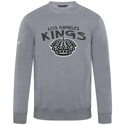 Men's Levelwear  Gray Los Angeles Kings Zane Mission Sweatshirt