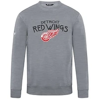 Men's Levelwear  Gray Detroit Red Wings Zane Mission Sweatshirt