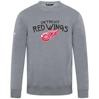 Men's Levelwear  Gray Detroit Red Wings Zane Mission Sweatshirt