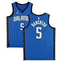 Paolo Banchero Orlando Magic Autographed Blue Jordan Brand Statement Edition Swingman Jersey