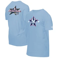 Men's New Era Light Blue York Mets 2025 MLB All-Star Game Workout T-Shirt