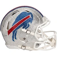 Josh Allen Buffalo Bills Autographed Riddell Speed Authentic Helmet - Art by Rock On Sports
