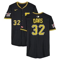 Henry Davis Pittsburgh Pirates Game-Used #32 Black Nike Jersey vs. Baltimore Orioles on March 15, 2025