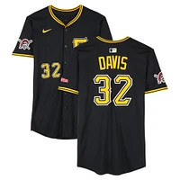Henry Davis Pittsburgh Pirates Game-Used #32 Black Nike Jersey vs. Baltimore Orioles on March 10, 2025