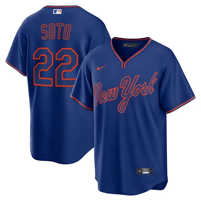 Men's Nike Juan Soto Royal New York Mets Alternate Replica Player Jersey