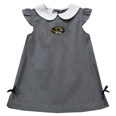 Toddler Girls Vive La Fete Black Missouri Tigers Mini Check Pattern A-Line Dress