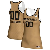 Unisex GameDay Greats Gold Vanderbilt Commodores NIL Women's Volleyball Lightweight Fashion Jersey