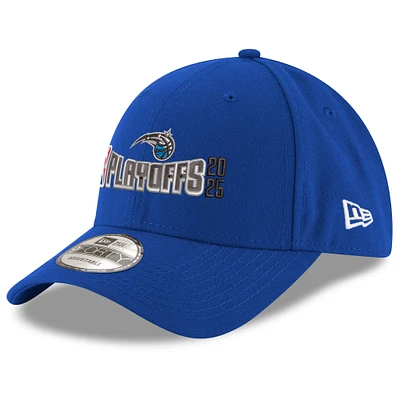 Men's New Era  Blue Orlando Magic 2025 NBA Playoffs 9FORTY Adjustable Hat