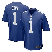 Men's Nike Jaxson Dart Royal New York Giants 2025 NFL Draft First Round Pick  Game Jersey