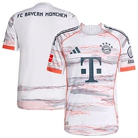 Men's adidas  White Bayern Munich 2025/26 Away Authentic Jersey